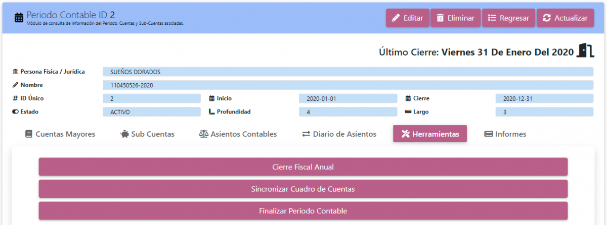 12 Contabilidad Asiento De Cierre Fiscal Contabilidad Comunidad Sirett Online